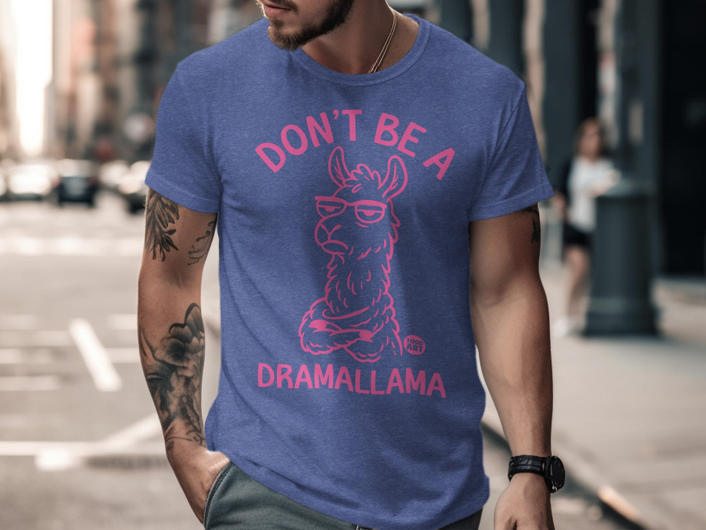 Don't Be a Dramallama Graphic T Shirt product
