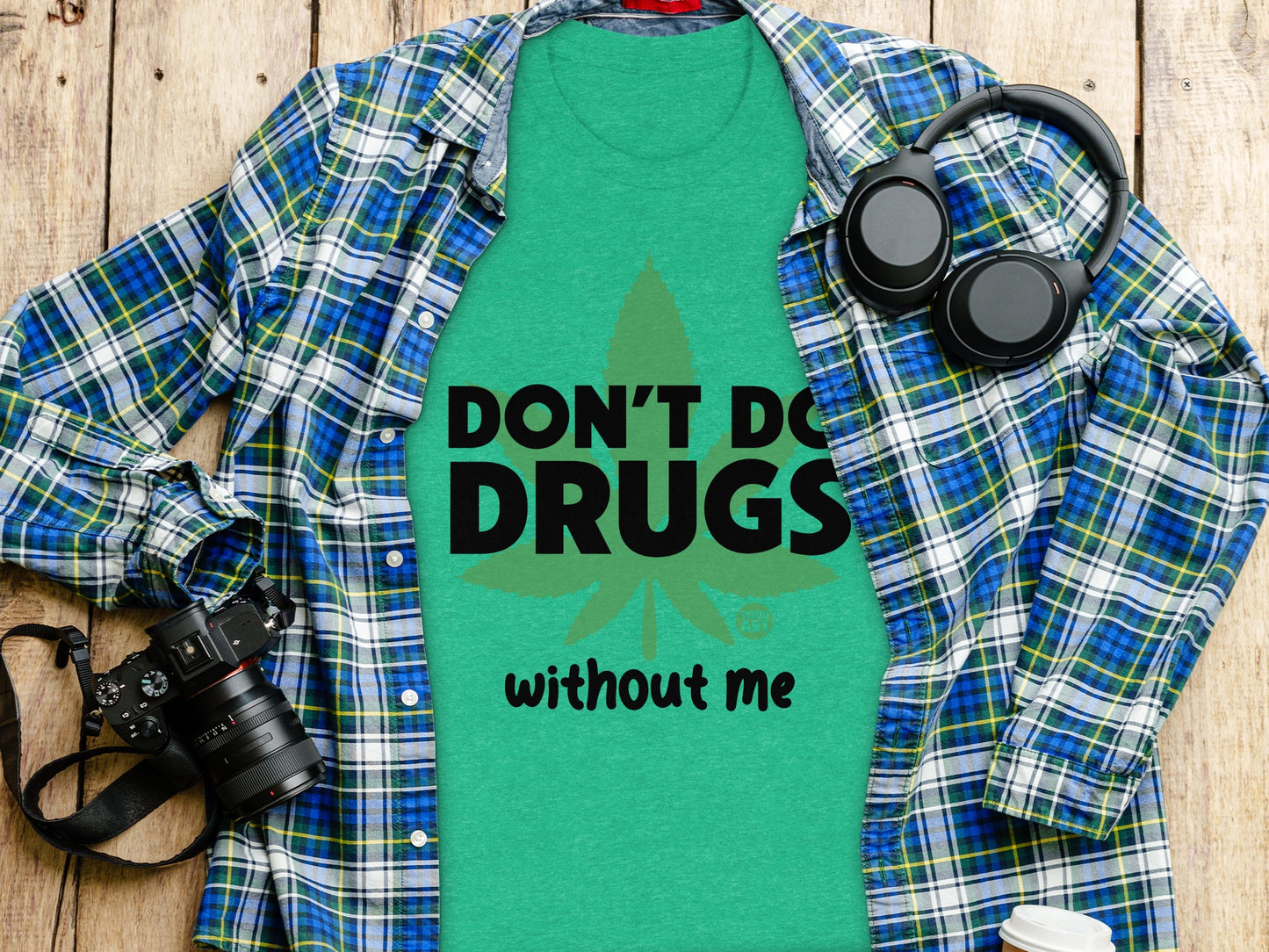 Don't Do Drugs Without Me Graphic T-Shirt