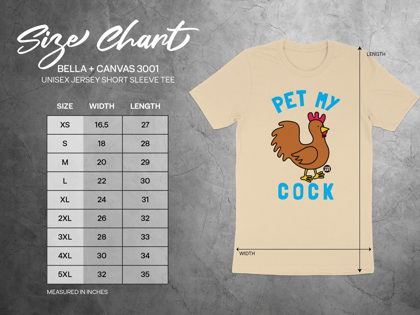 Pet My Cock Graphic Unisex Short Sleeve Tee product