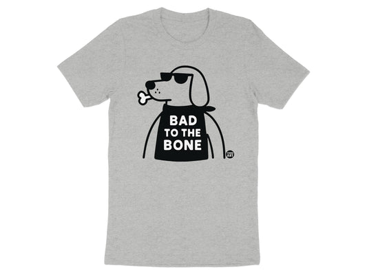 Bad To The Bone Cool Dog Graphic T-Shirt product type