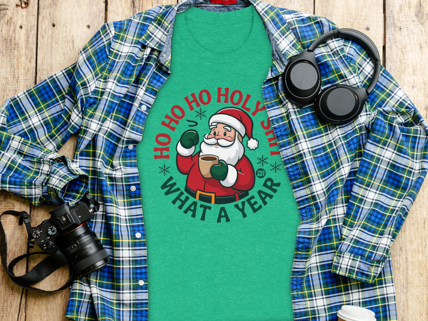 Ho Ho Ho Holy Shit What A Year green product type