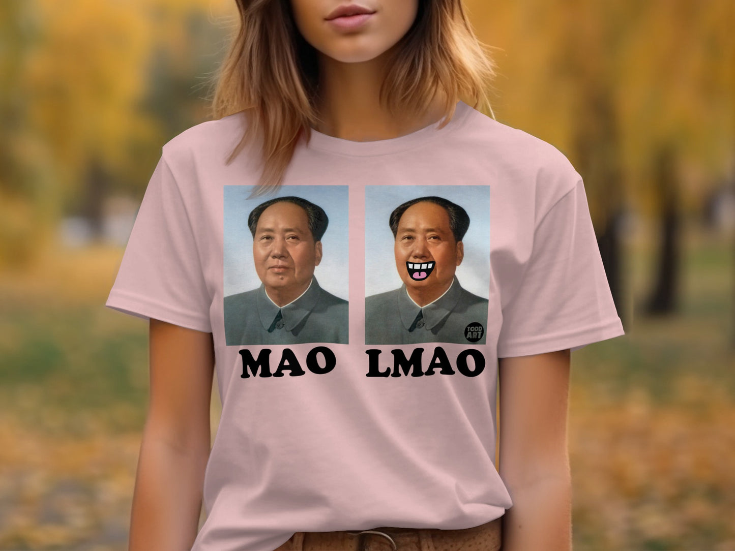 Mao LMAO Parody Funny Meme Graphic T-Shirt product