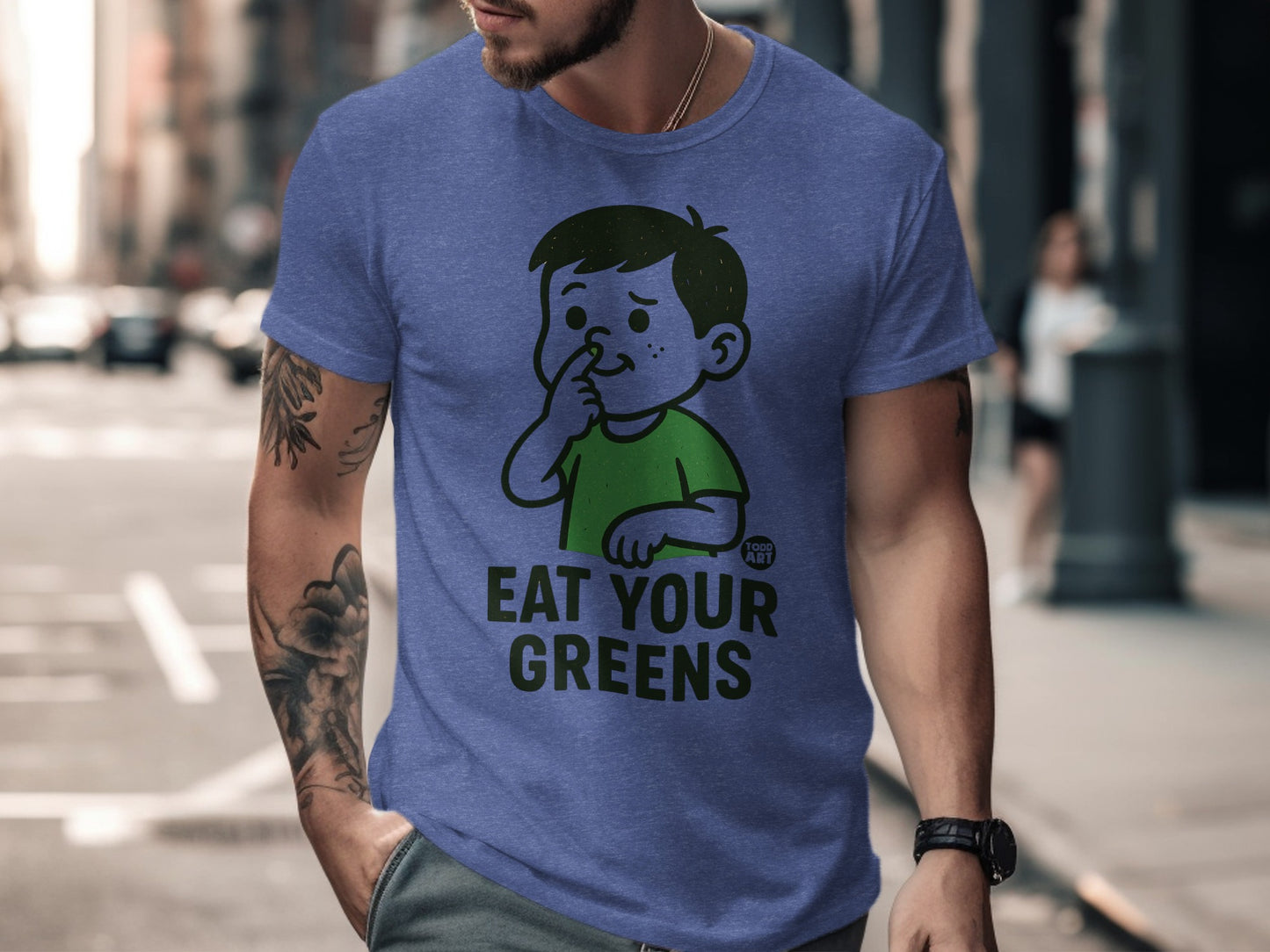 Eat Your Greens Pick Nose Tee Shirt product