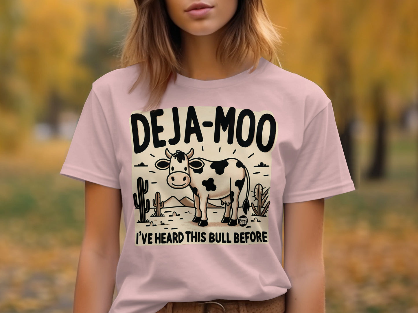 Deja Moo I've Heard This Bull Before T-shirt product
