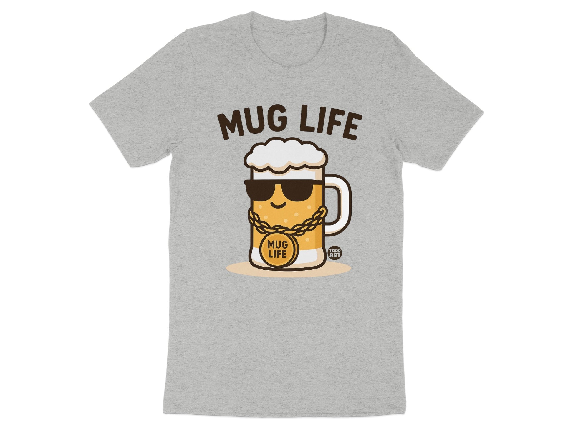 Fun Mug Life Graphic Tee Shirt Novelty Clothing product