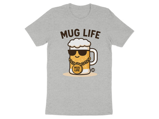 Fun Mug Life Graphic Tee Shirt Novelty Clothing product