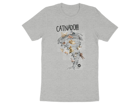 Catnado Fun Graphic Short Sleeve T-Shirt product type