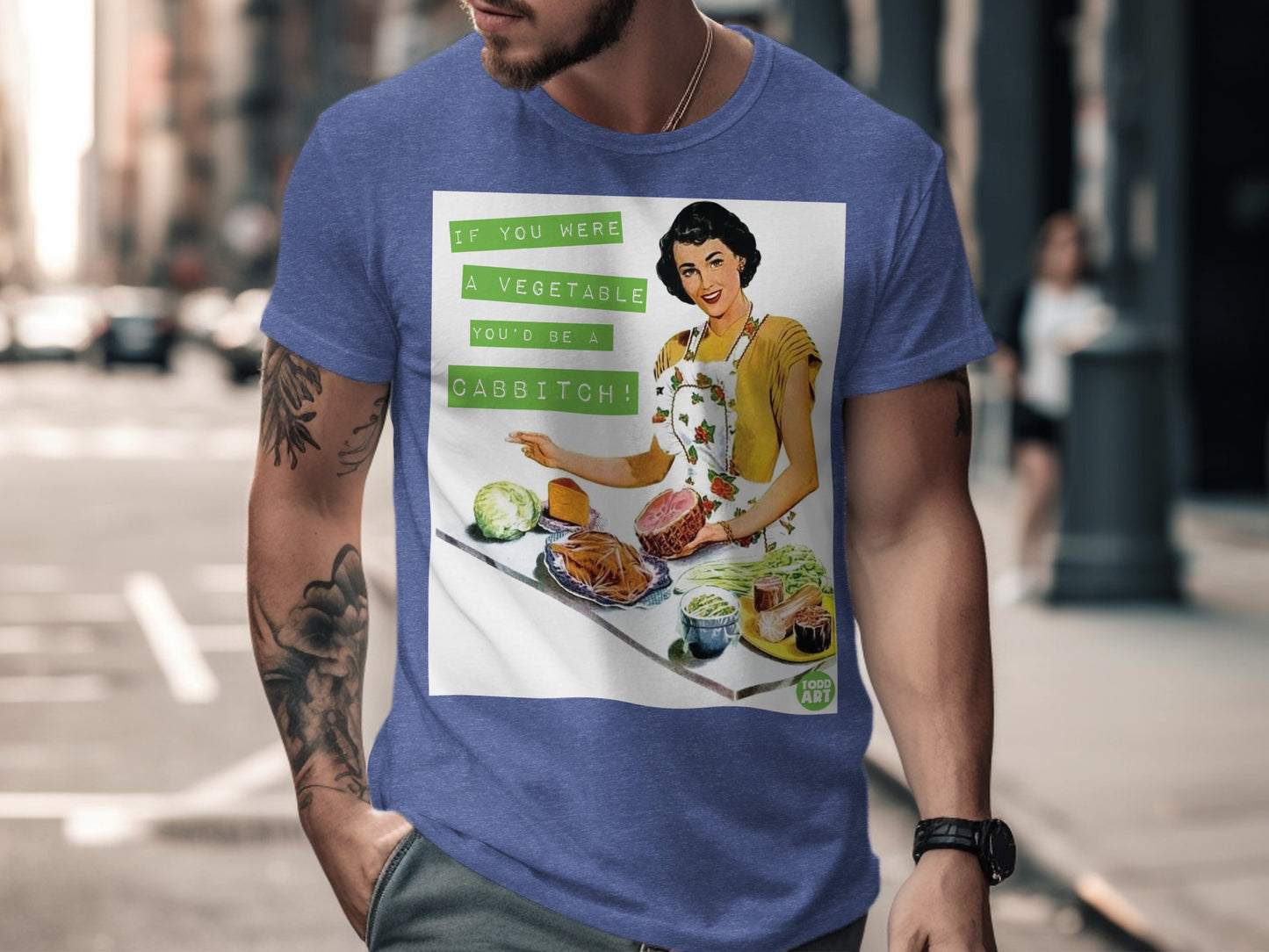 Funny Retro If You Were A Vegetable T-shirt