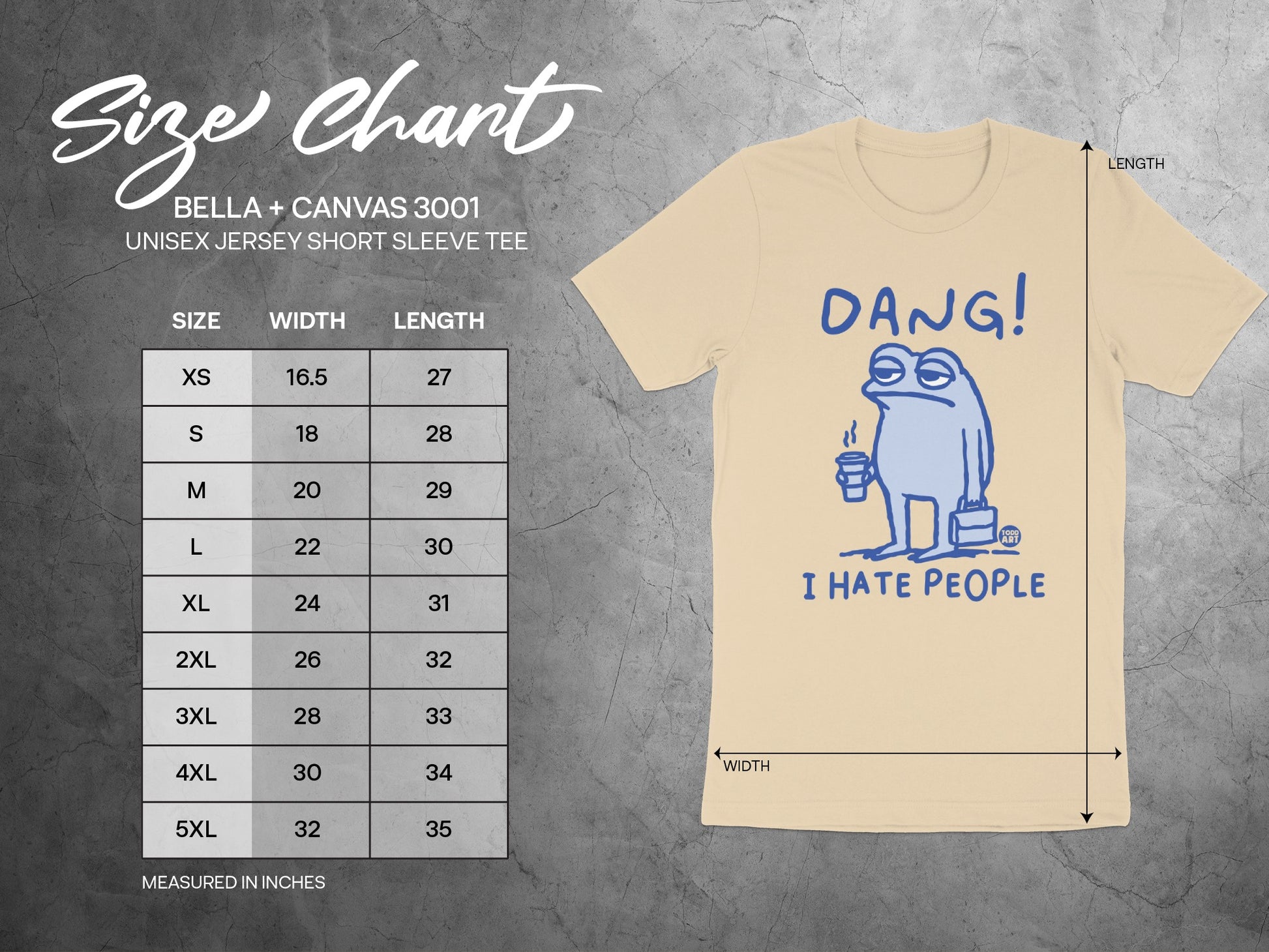 Dang I Hate People Funny Graphic T-Shirt product