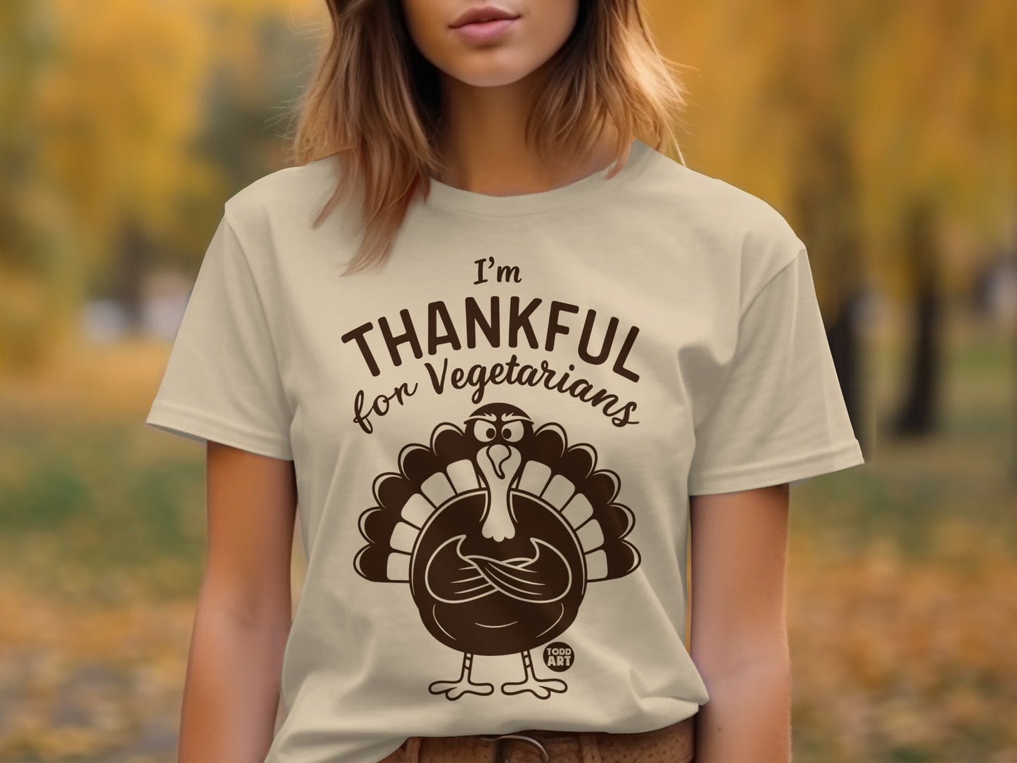I'm Thankful for Vegetarians Graphic T-shirt