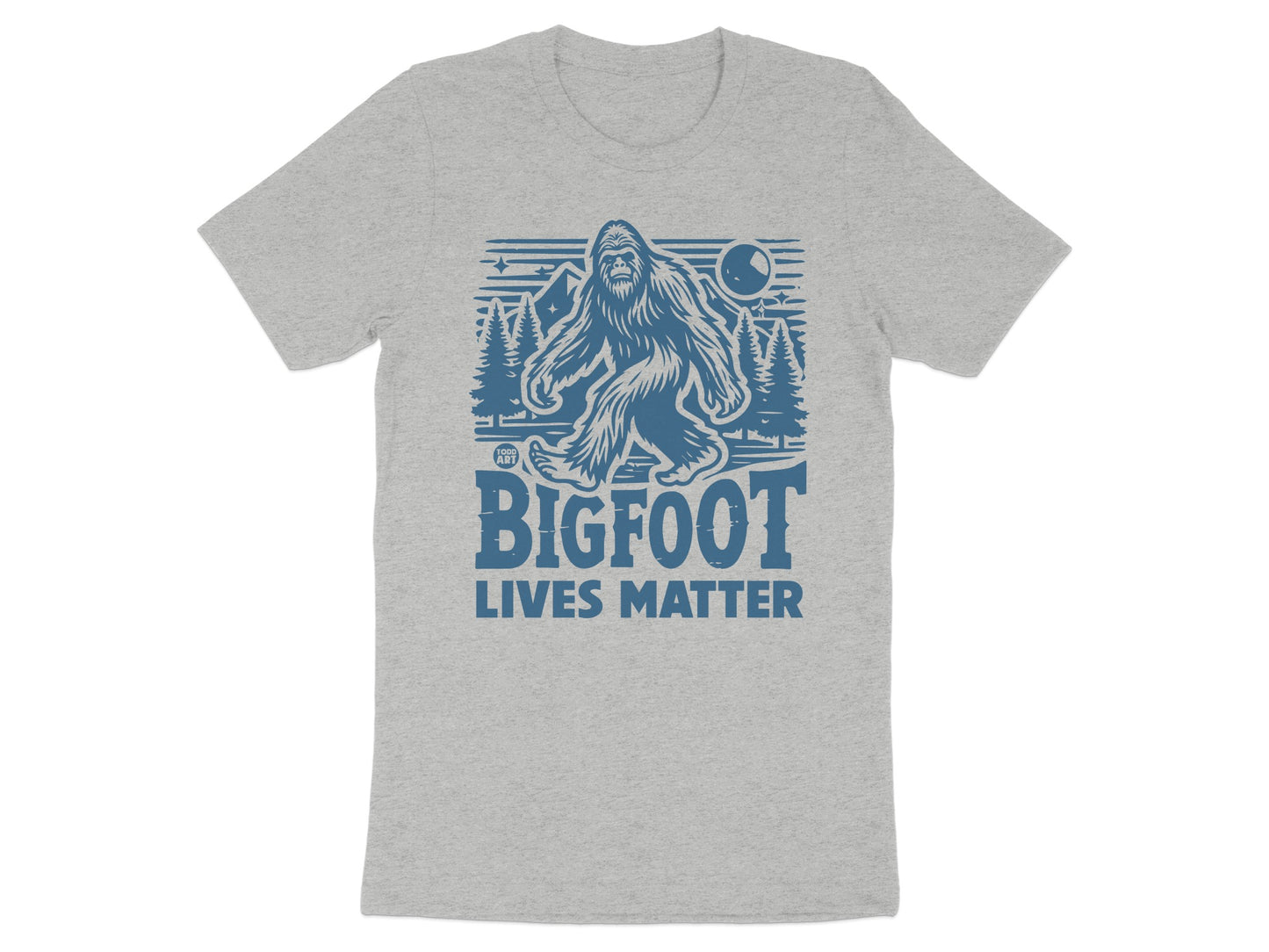Bigfoot Lives Matter Graphic T-shirt product