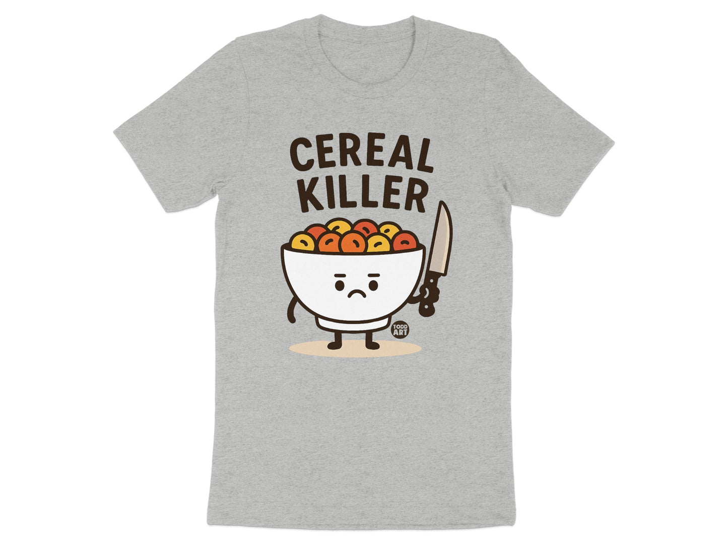Funny Cereal Killer Graphic Tee Shirt product