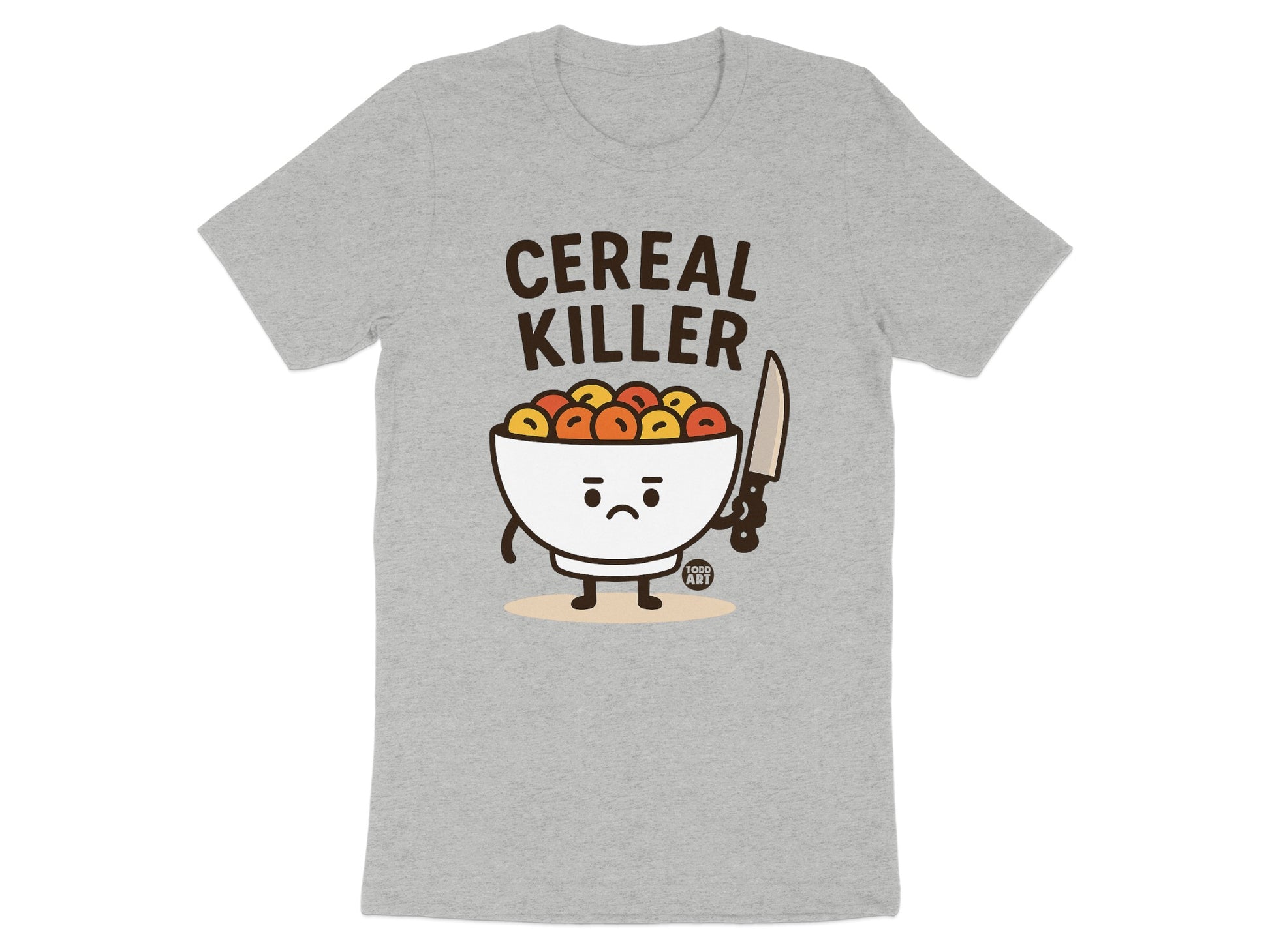 Funny Cereal Killer Graphic Tee Shirt product