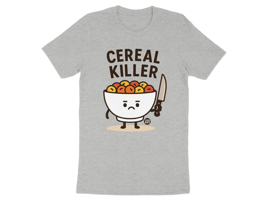 Funny Cereal Killer Graphic Tee Shirt product