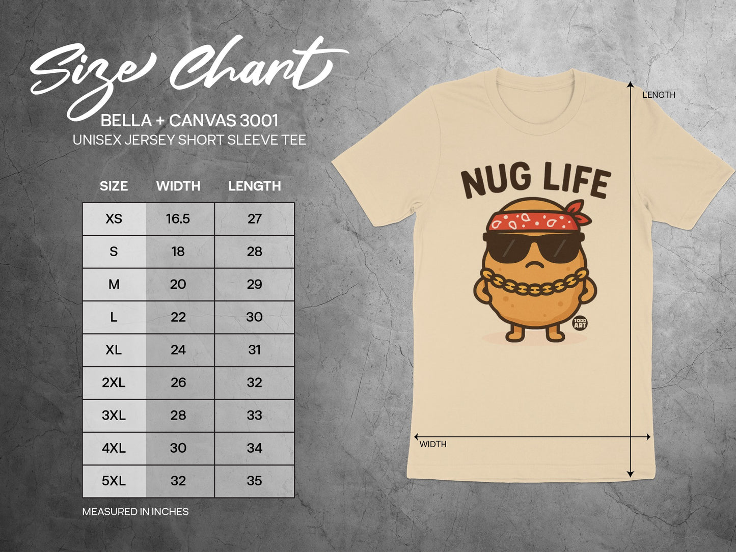 Nug Life Graphic Unisex Jersey Short Sleeve Tee product