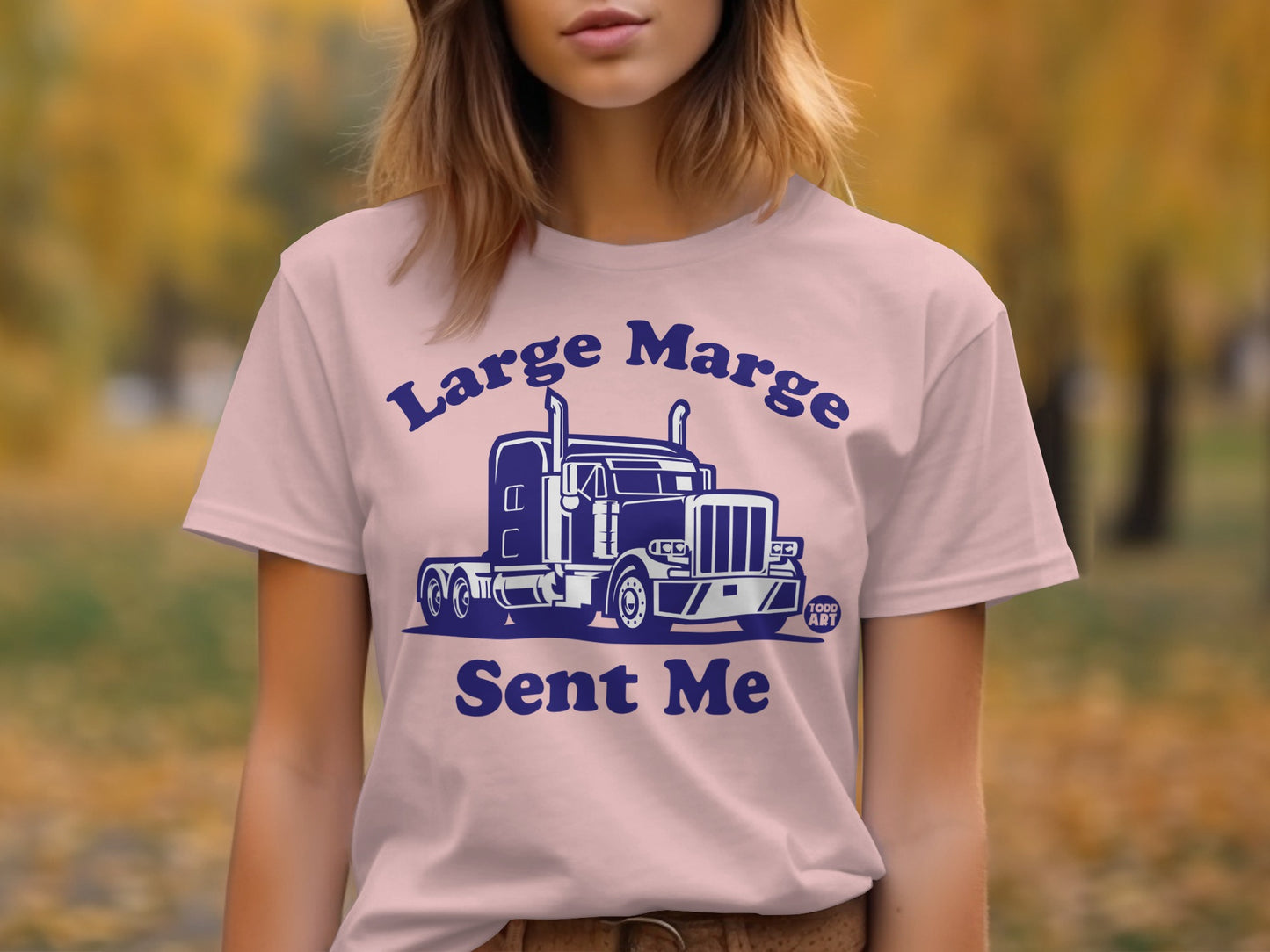 Large Marge Sent Me Truck Graphic T-Shirt product