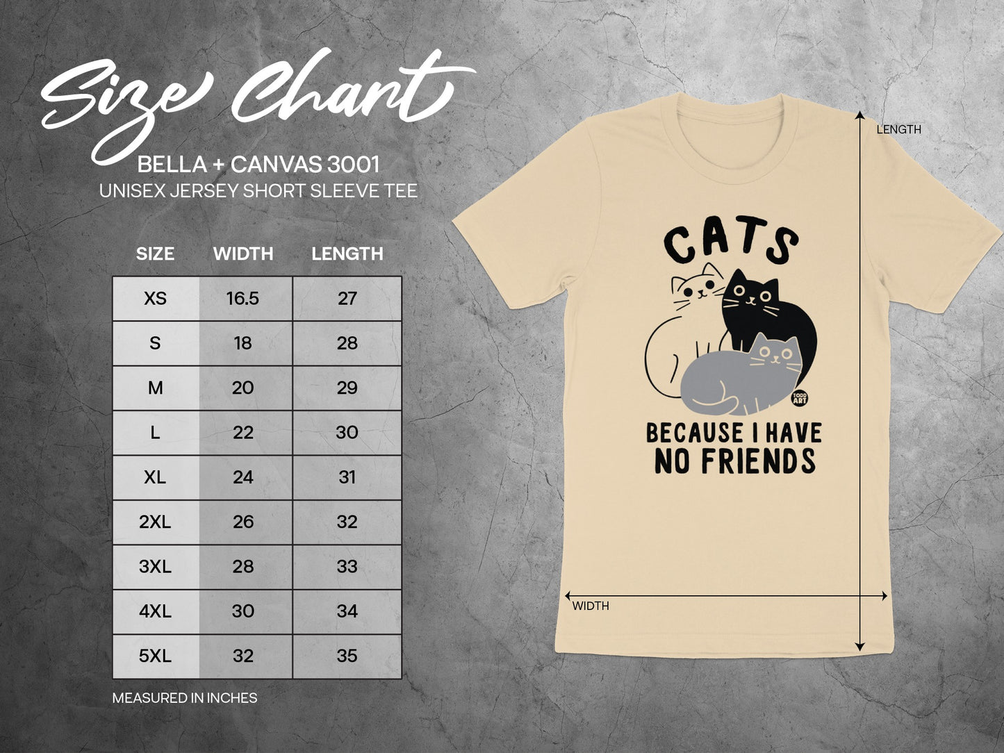 Cats Because I Have No Friends Tee Shirt product