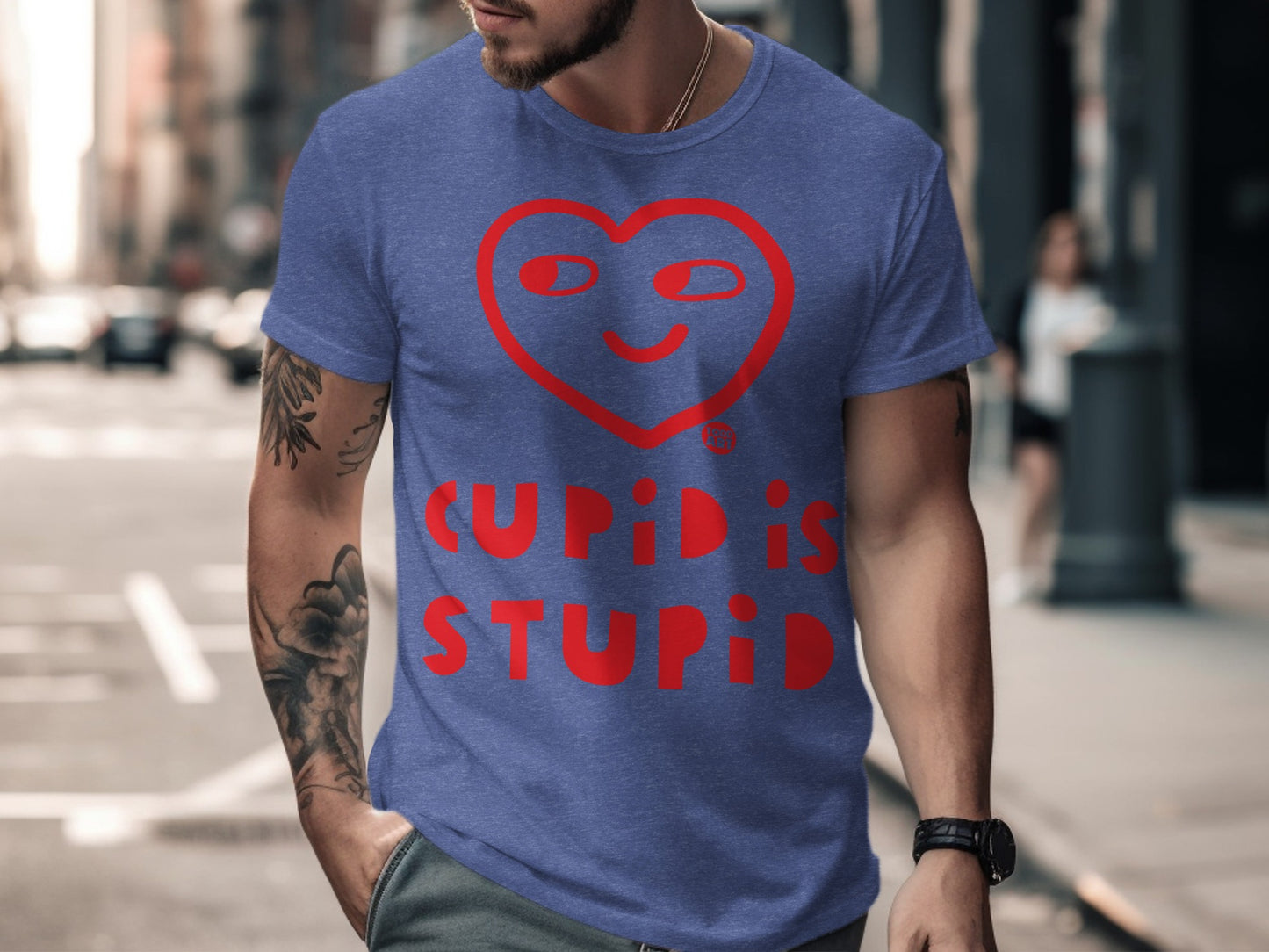 Cupid Is Stupid Graphic T-Shirt