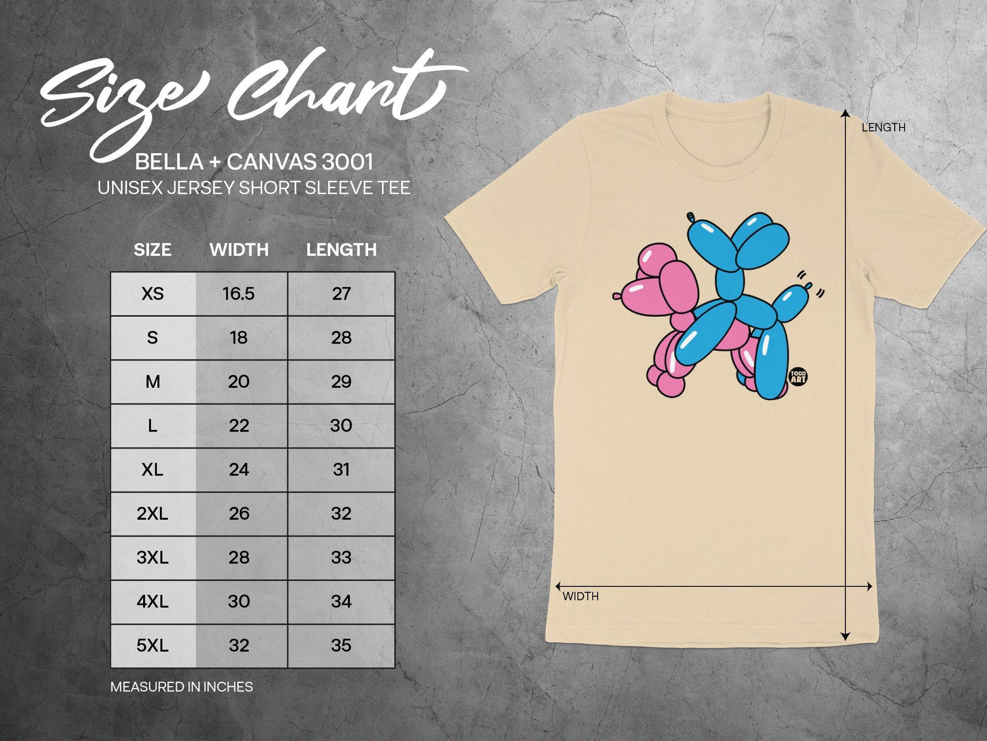 Balloon Art Style Unisex Jersey Short Sleeve Tee product