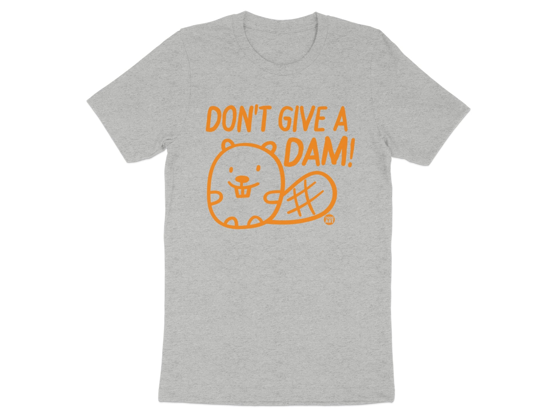 Don't Give A Dam Cute Animal Graphic T-Shirt Product