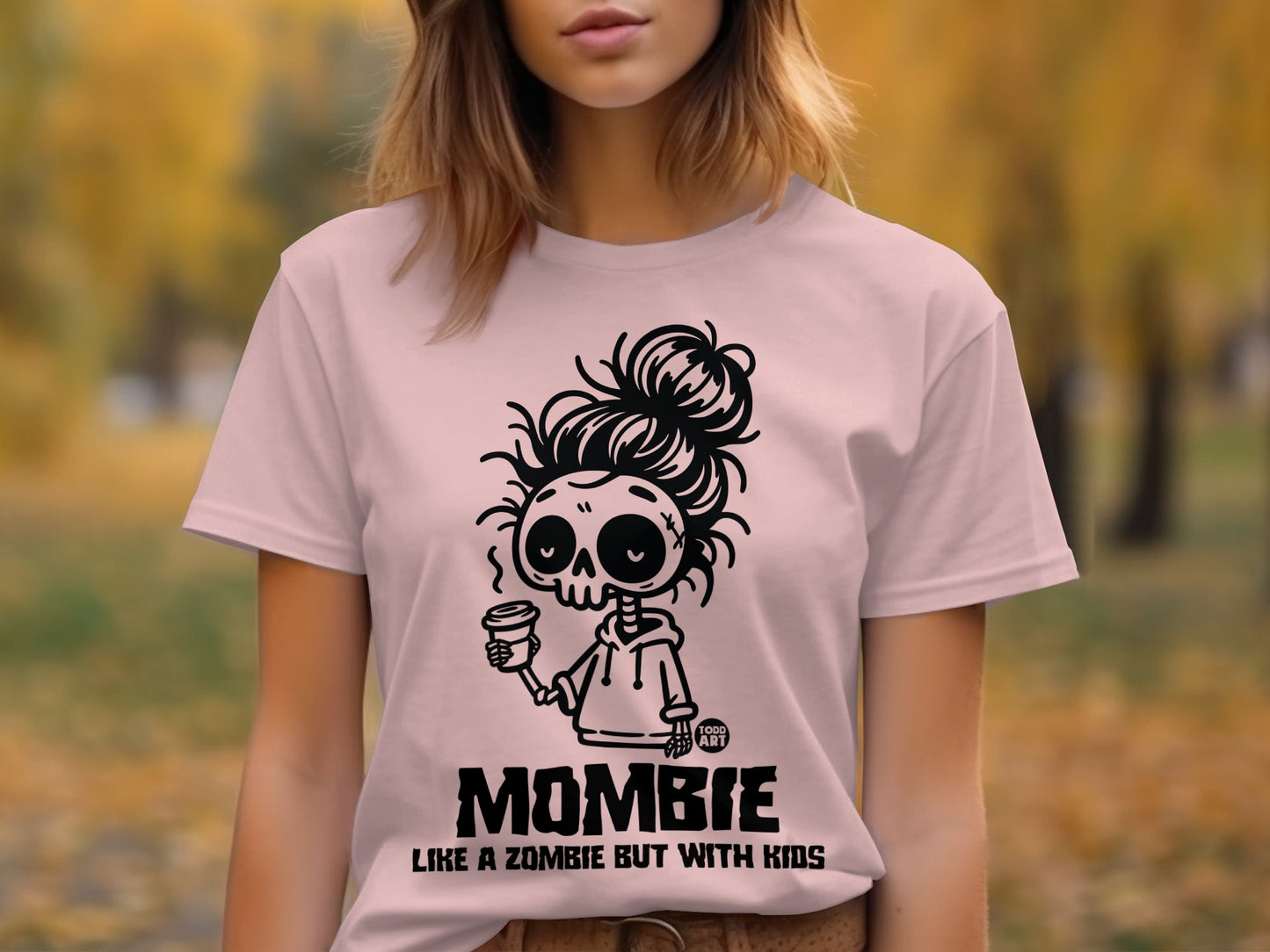 Mombie Like A Zombie But With Kids T-Shirt