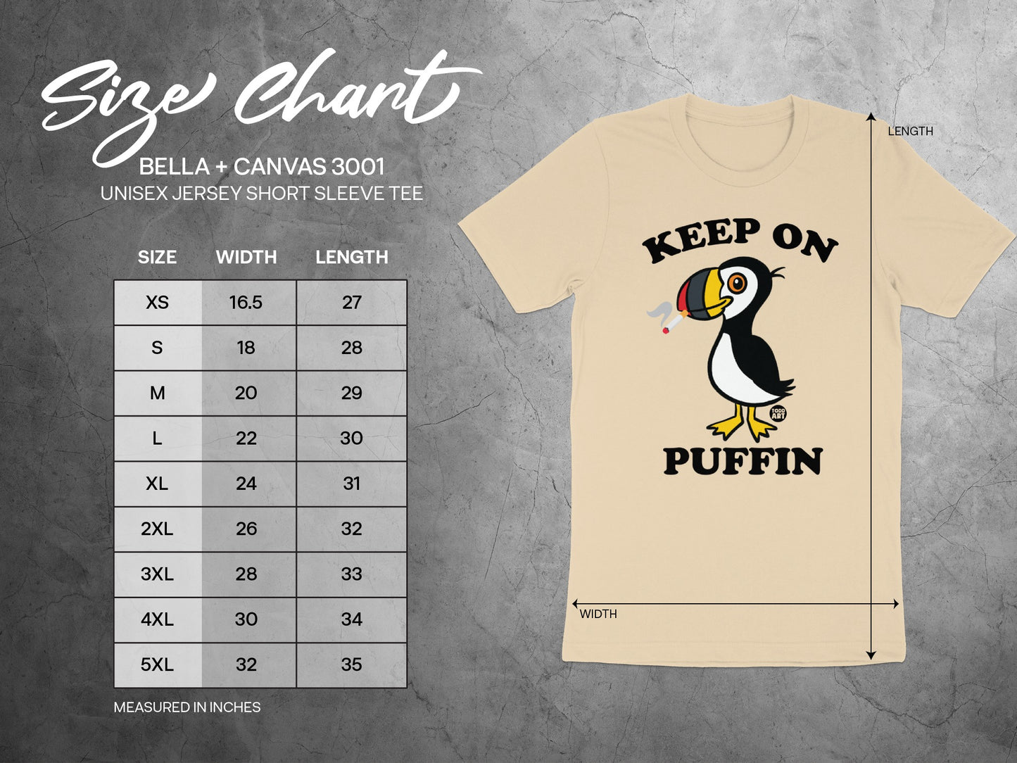 Keep On Puffin Unisex Jersey Short Sleeve Tee product type