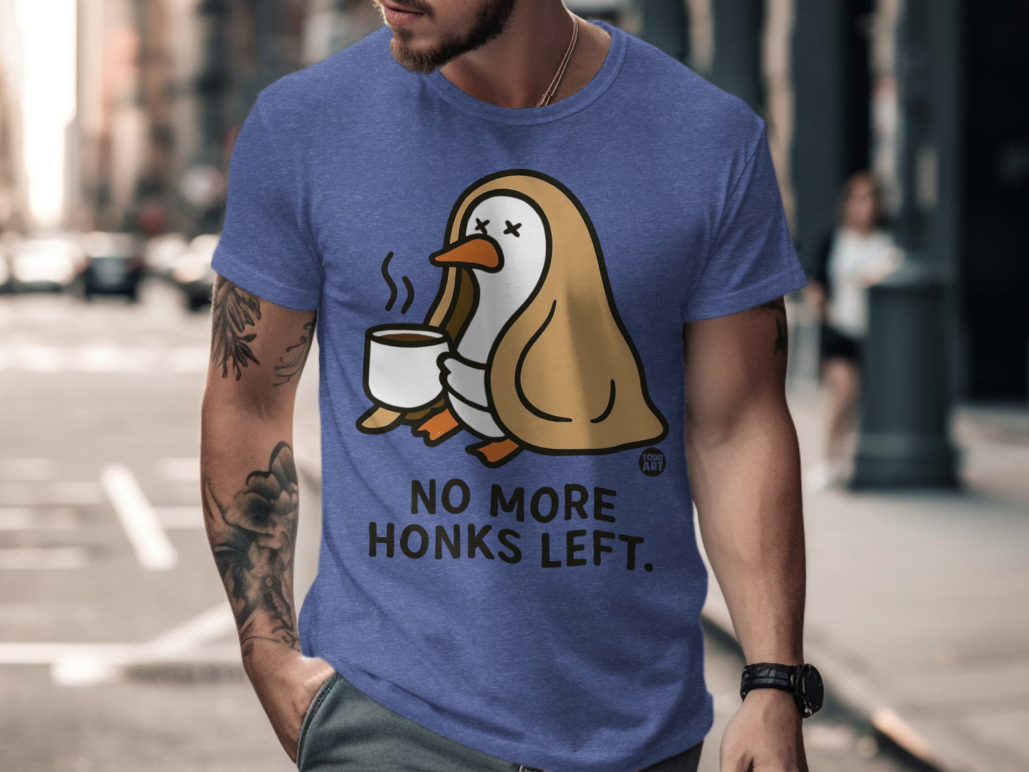 No More Honks Left Funny Coffee T-shirt product type