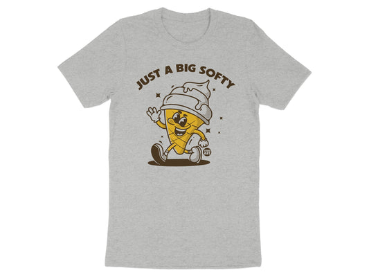 Just A Big Softy Graphic Short Sleeve T-shirt product type