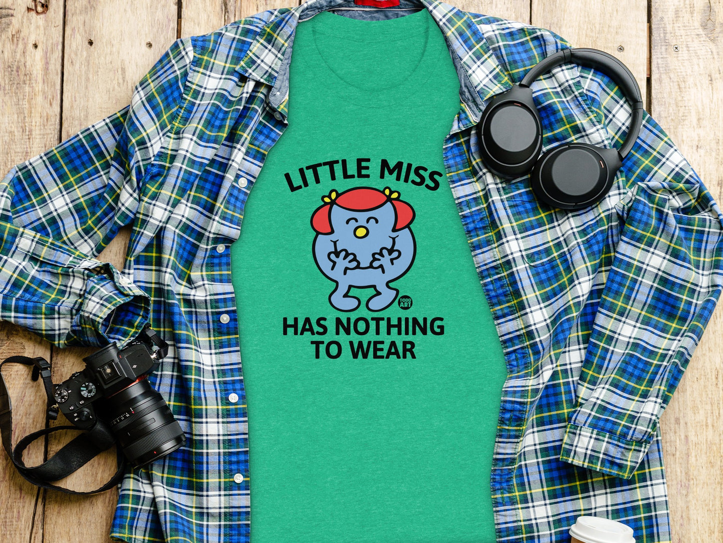 Little Miss Has Nothing To Wear Graphic Tee