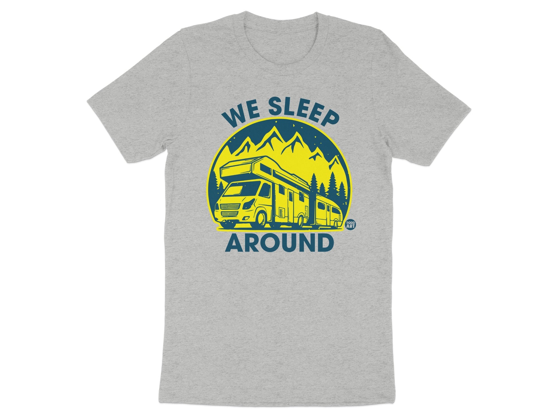 We Sleep Around Camping Graphic T-Shirt product type