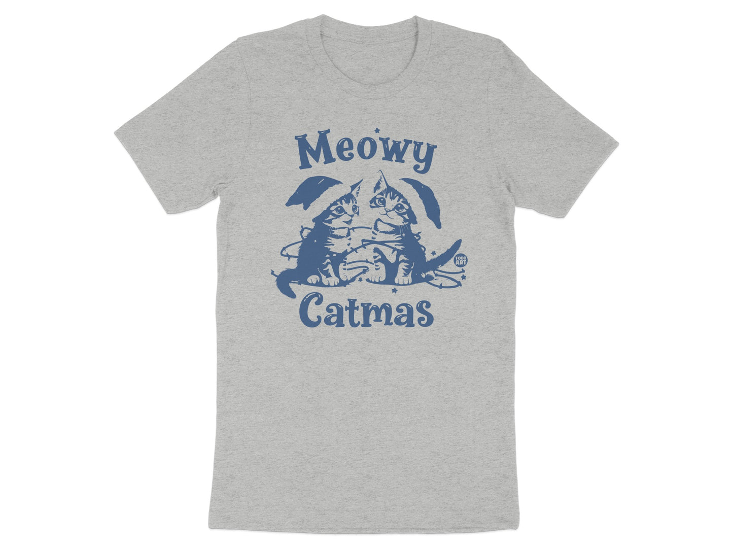 Meowy Catmas Cute Cat Graphic Design T-Shirt product