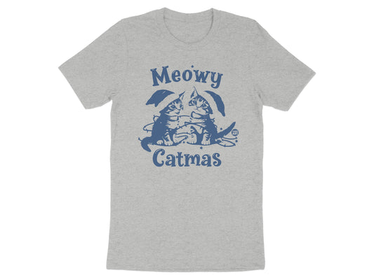 Meowy Catmas Cute Cat Graphic Design T-Shirt product
