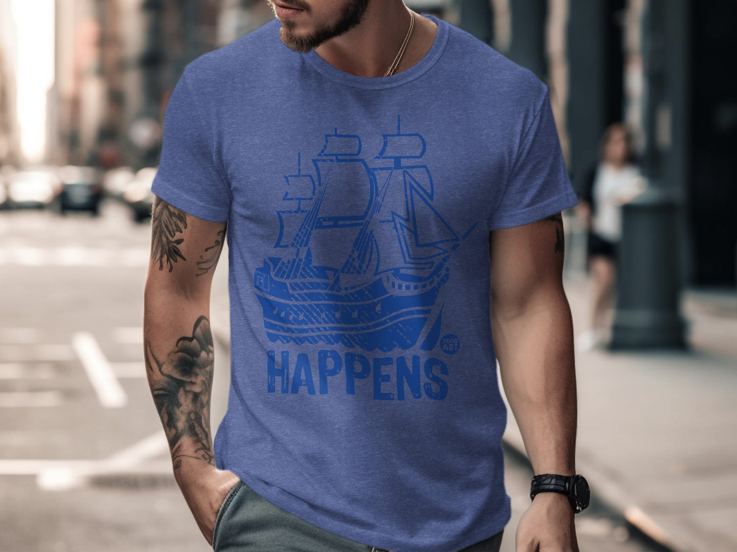 Happens Graphic Ship Image T-Shirt Product
