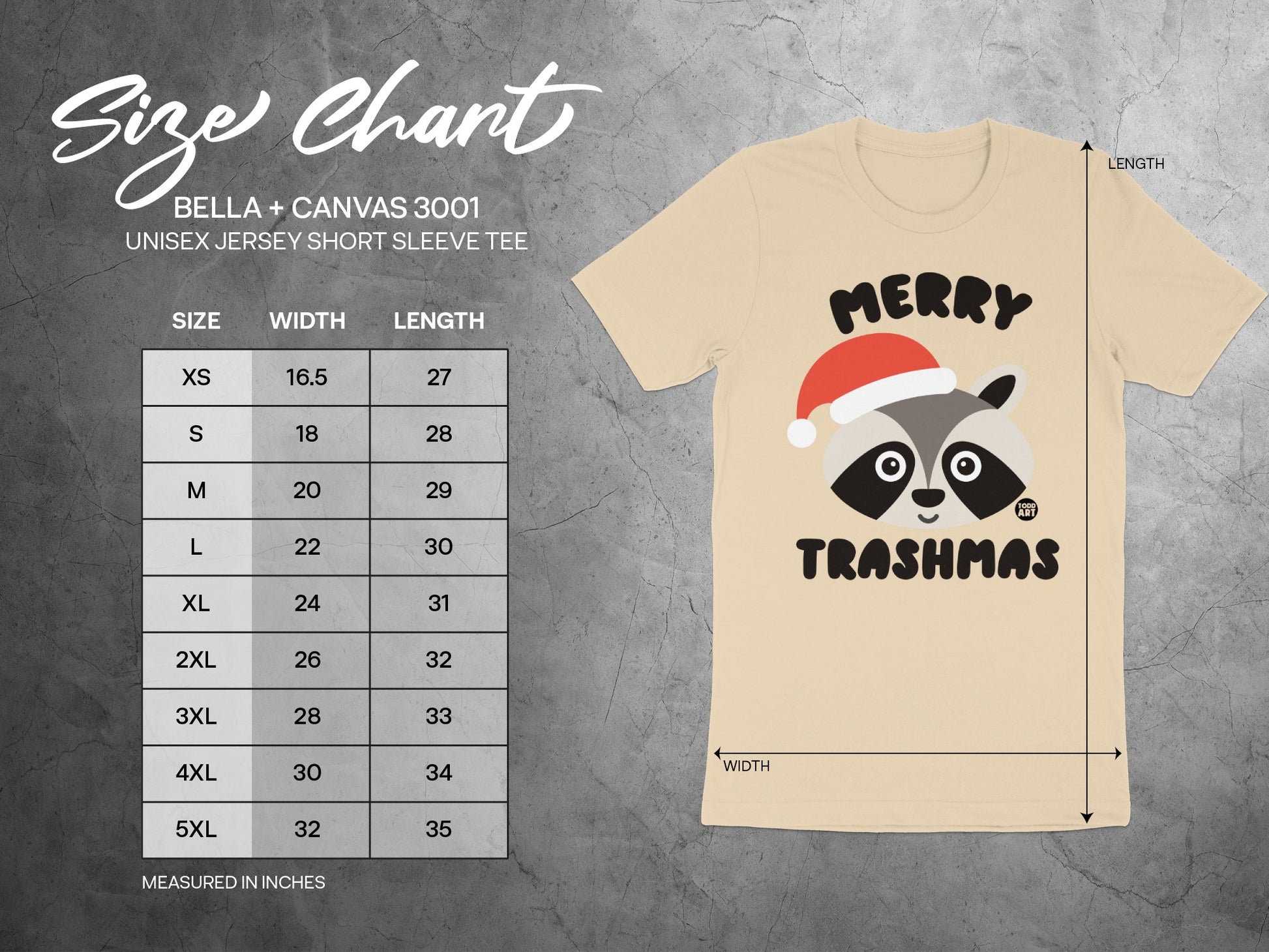 Merry Trashmas Santa Raccoon Unisex T-Shirt product