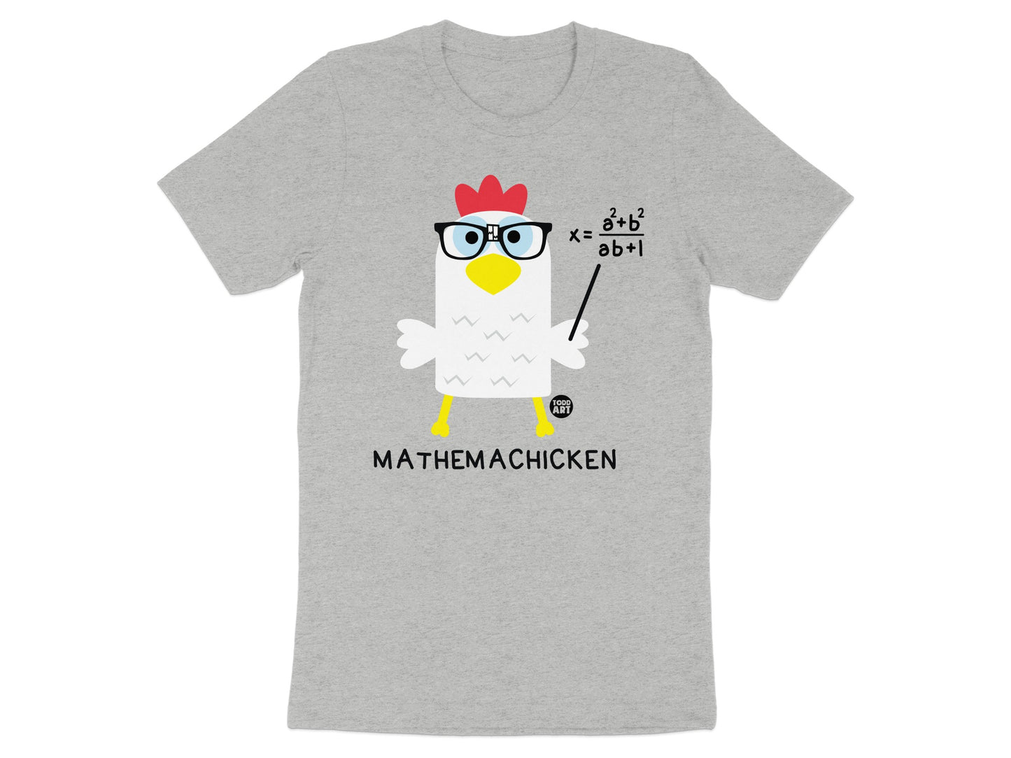 Mathemachicken Fun Design T-Shirt product type
