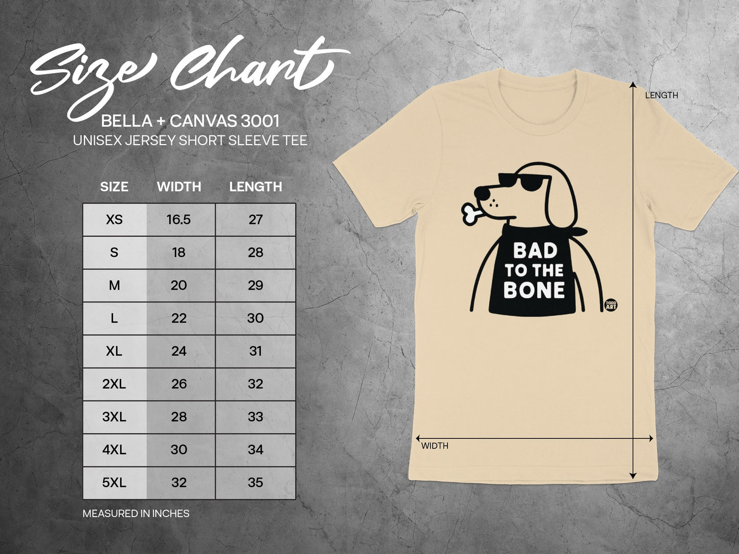 Bad To The Bone Unisex Jersey Short Sleeve Tee product