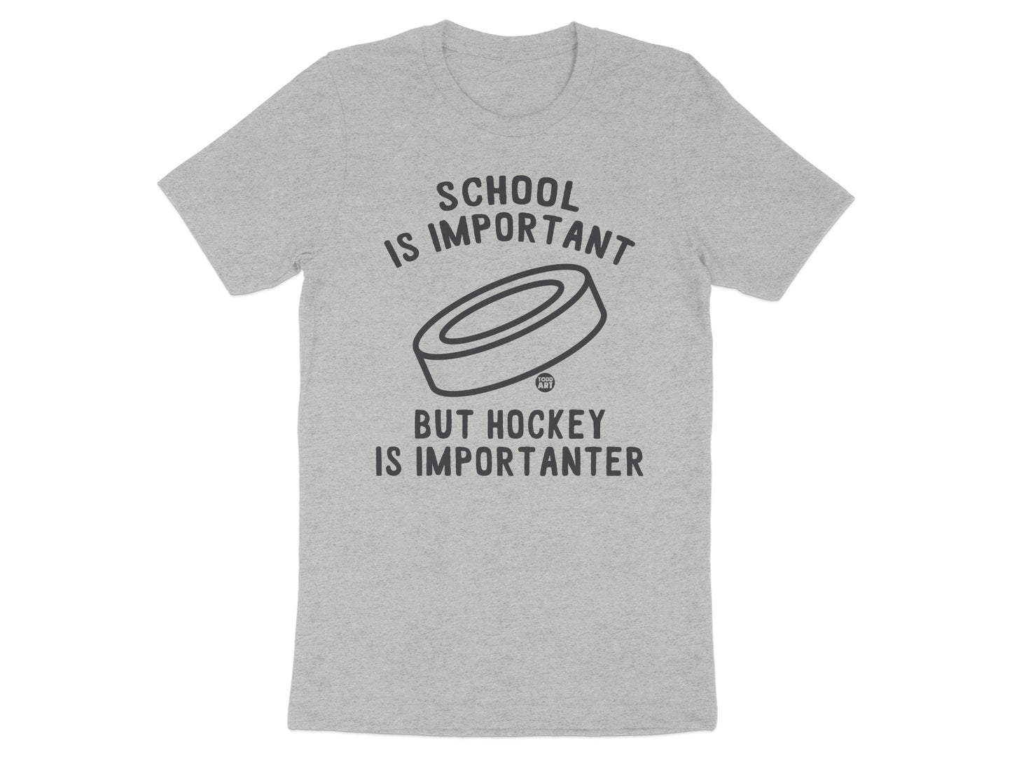 School Is Important But Hockey Is Importanter shirt