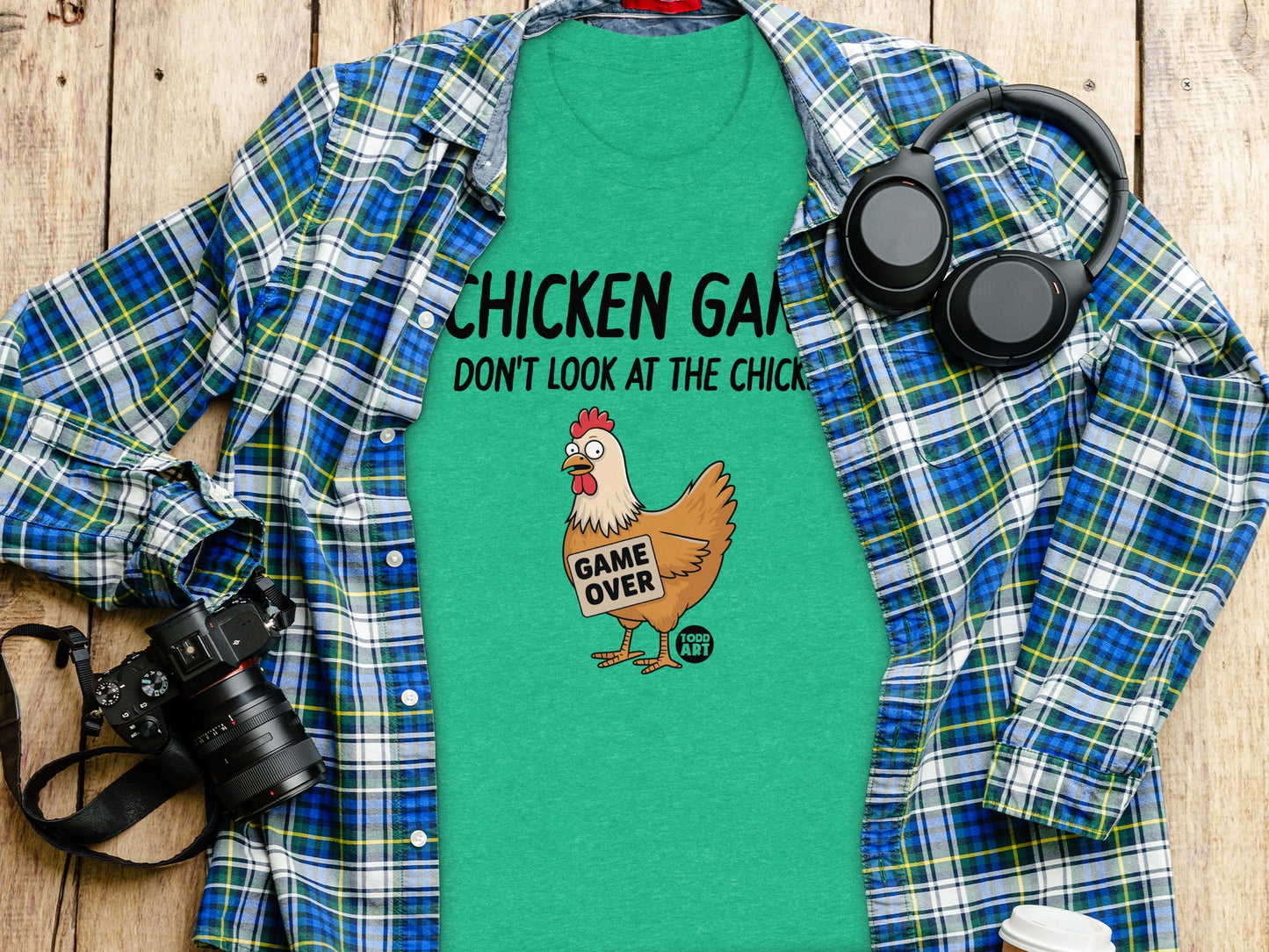 Chicken Game Don't Look At The Chicken t-shirt product type