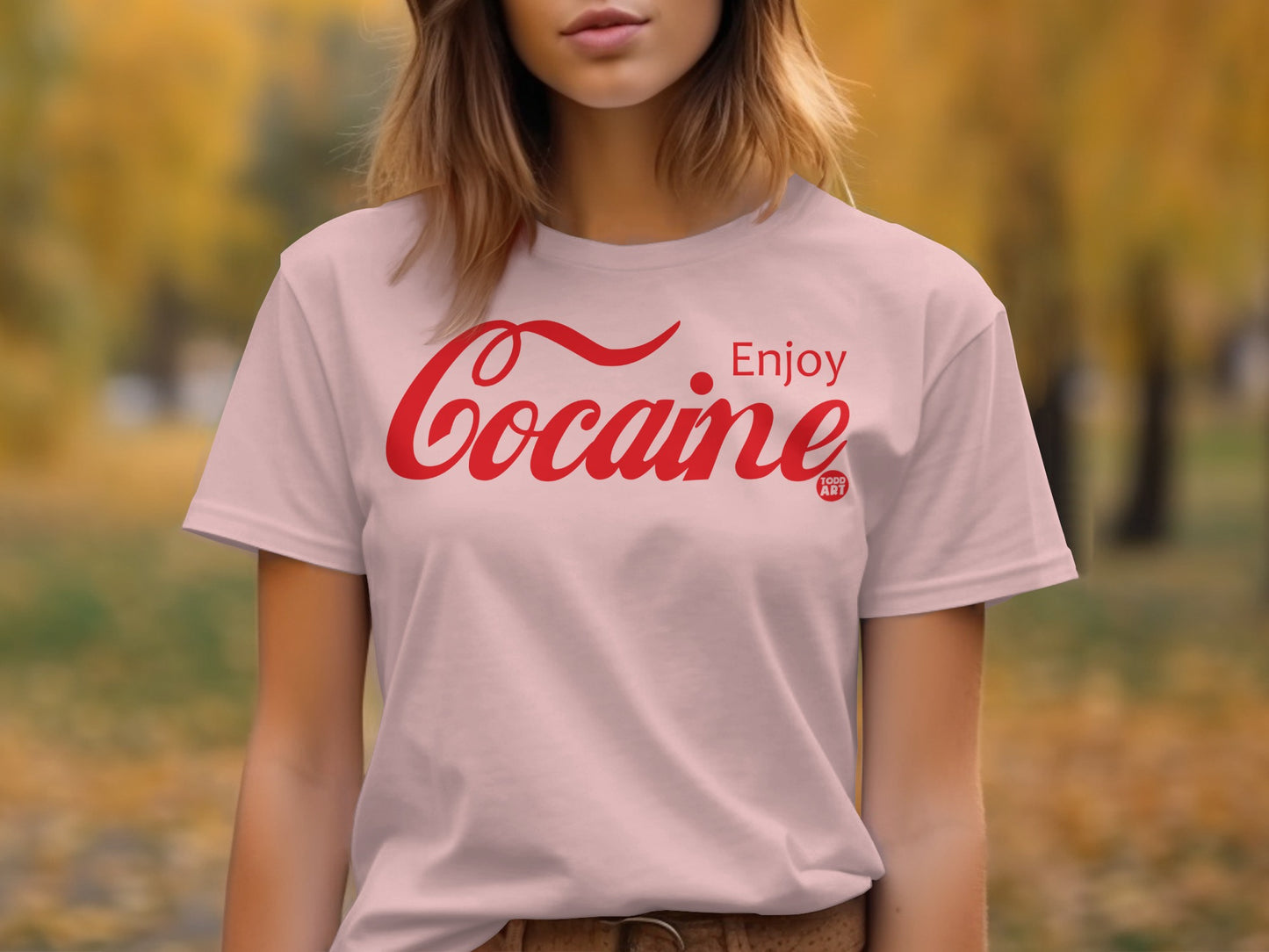 Enjoy Cocaine Graphic Novelty T-Shirt
