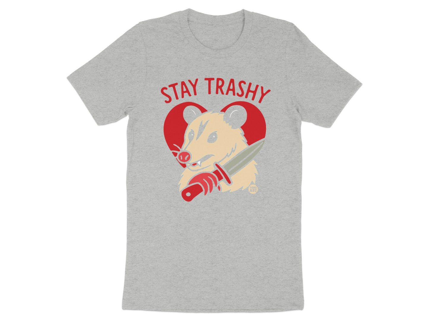 Stay Trashy Funny Opossum Graphic T-Shirt