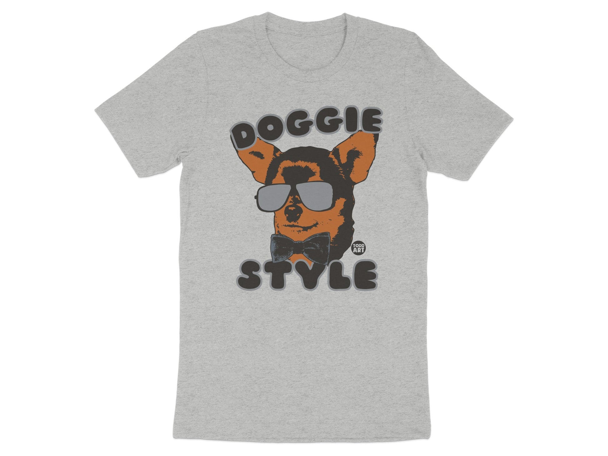Doggie Style Graphic T-Shirt Novelty Clothing product