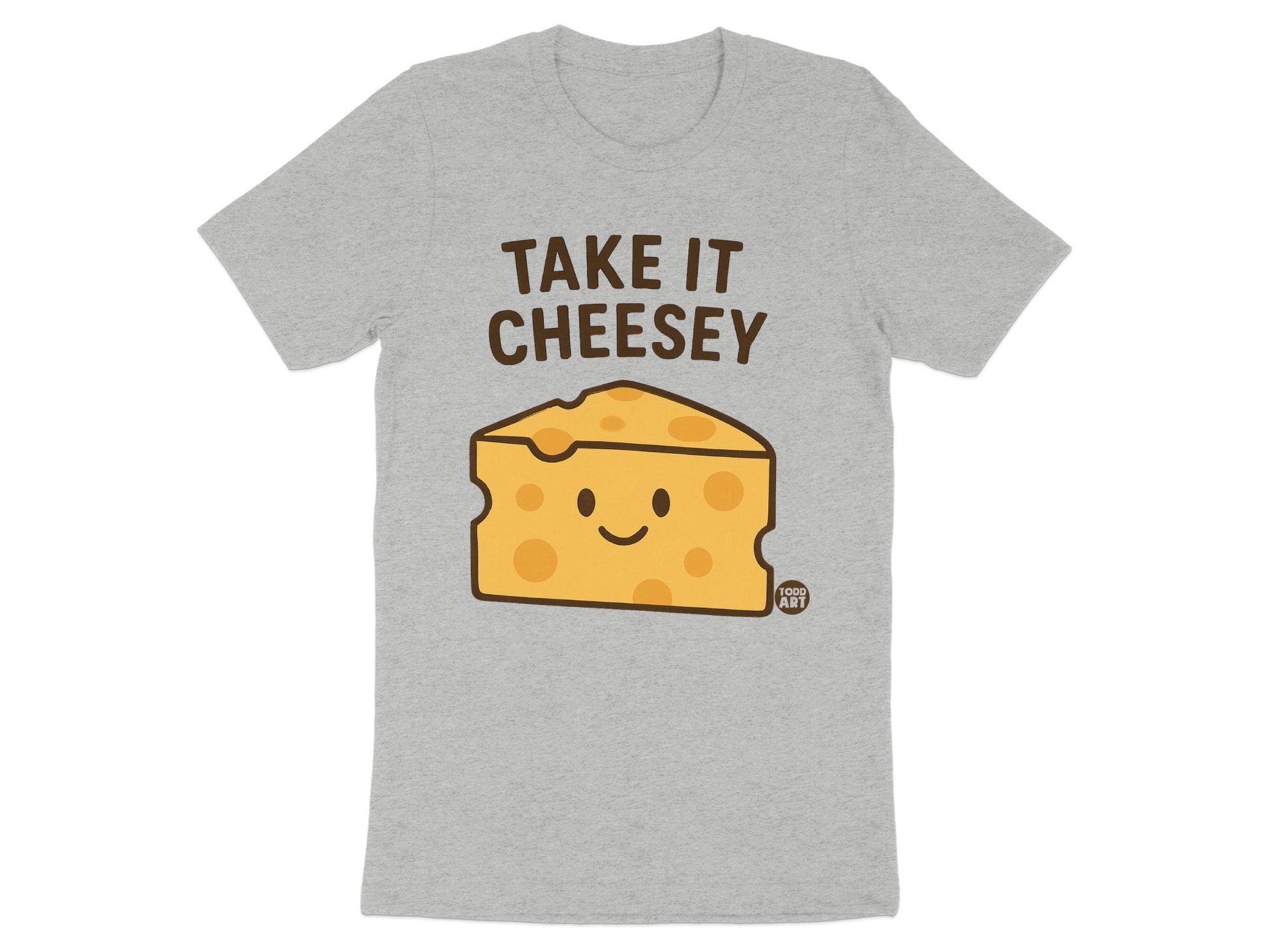 Take It Cheesey Cute Graphic Tee Shirt product