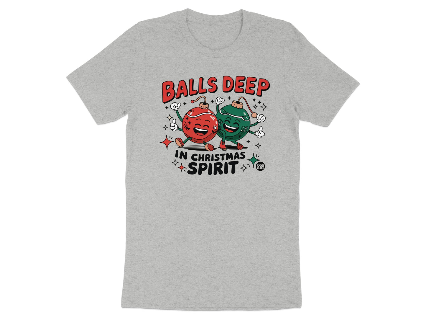 Balls Deep In Christmas Spirit T-Shirt product type