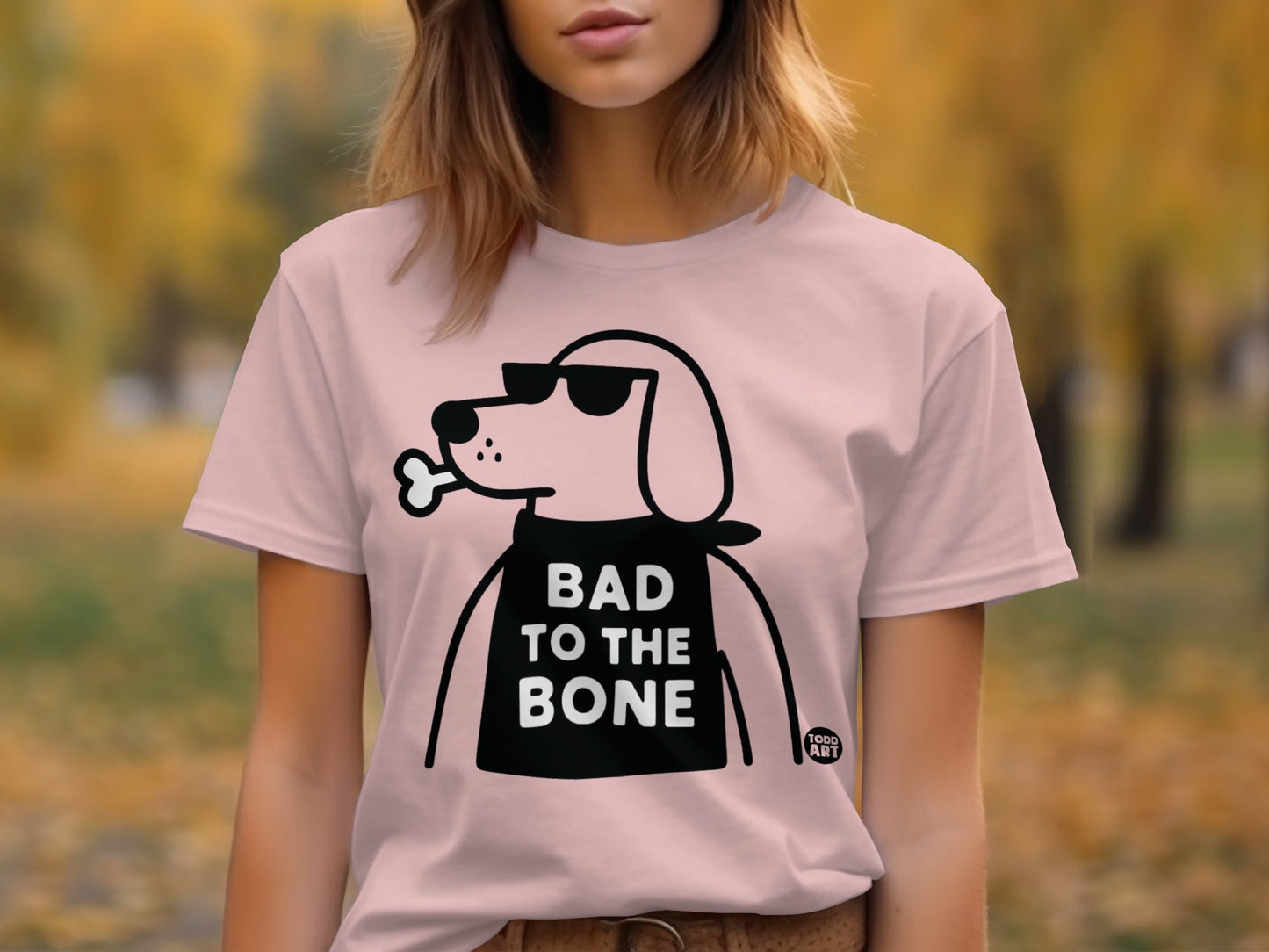 Bad to the Bone Graphic Tee Women T-Shirt product type