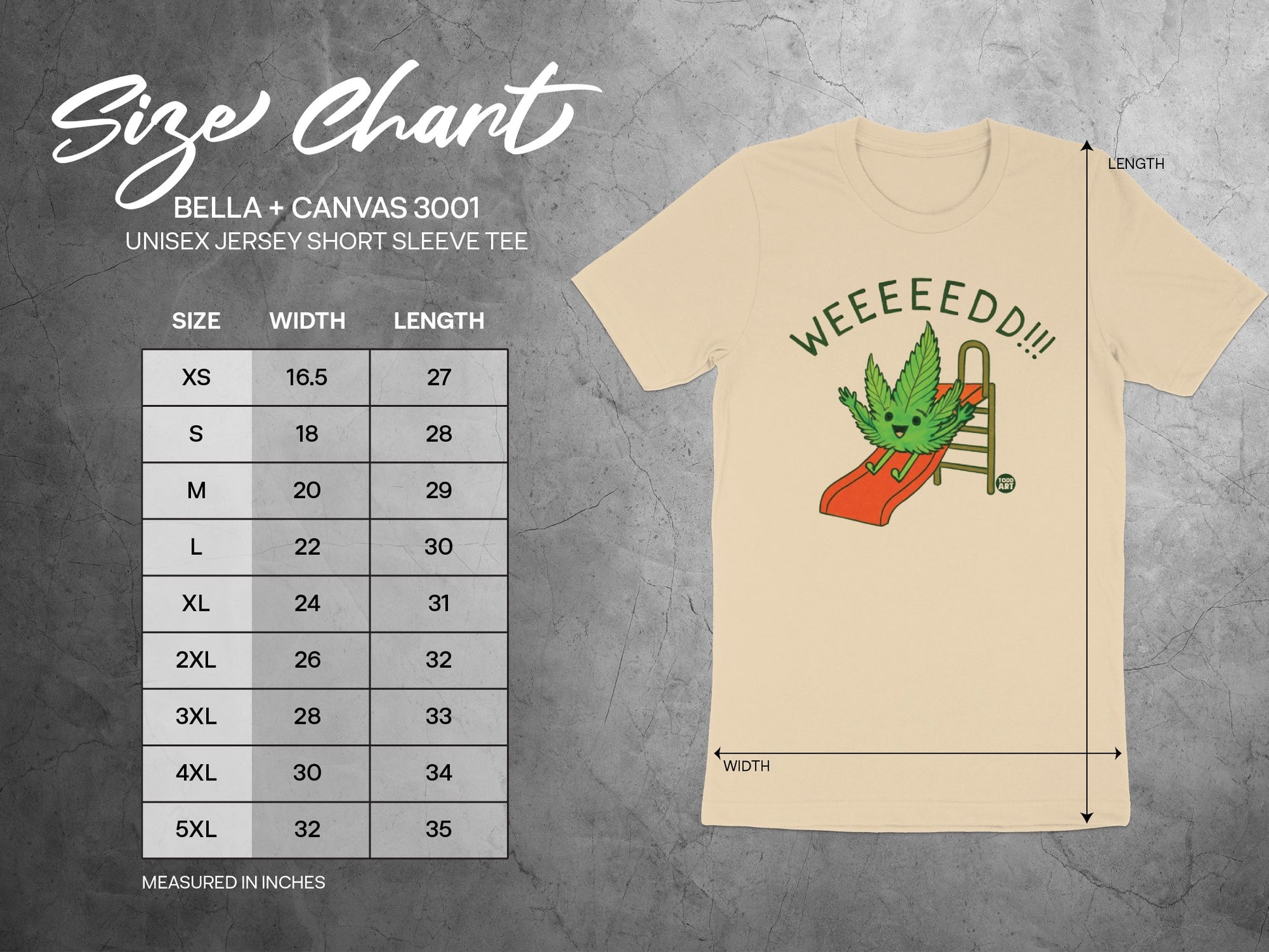 WEEEEDDD!!! Unisex Jersey Short Sleeve Tee product