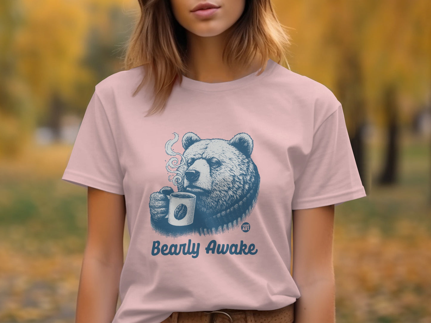 Bearly Awake Graphic Print Short Sleeve T-Shirt product