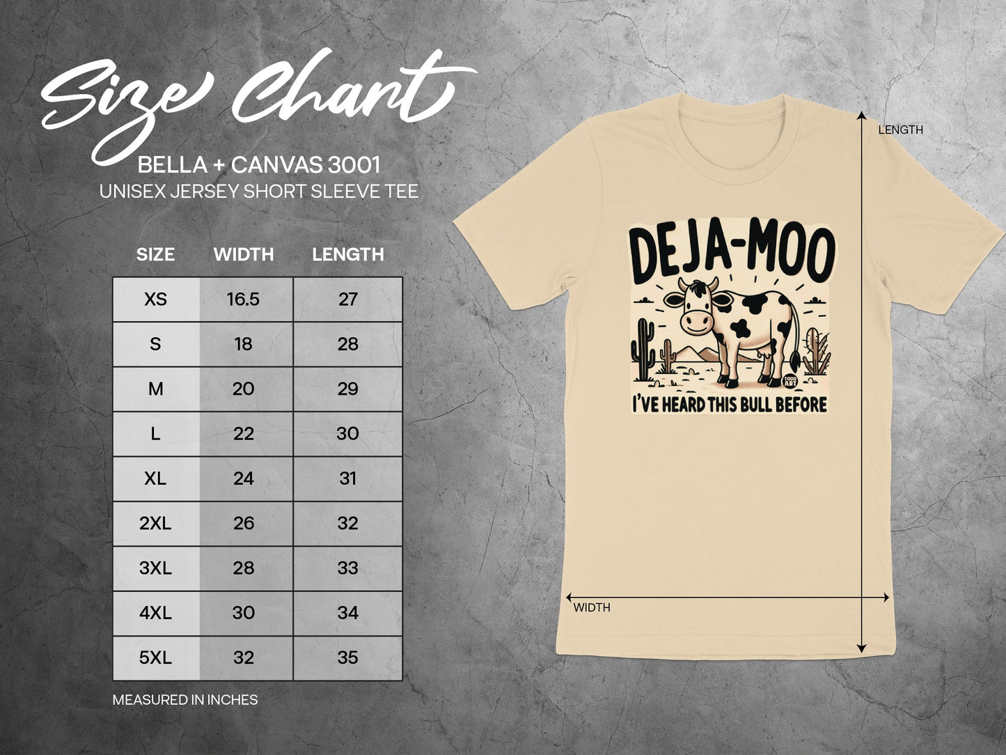 DEJA MOO Funny Bull Unisex Jersey Short Sleeve Tee product