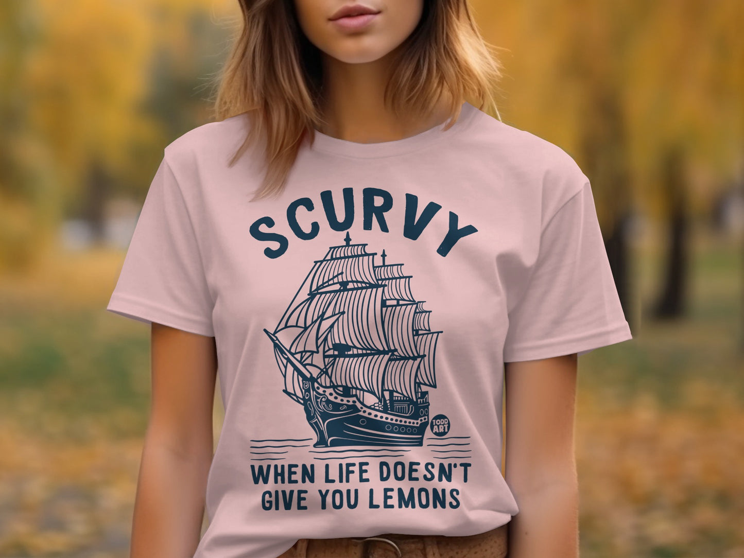 Scurvy When Life Doesn't Give You Lemons T-shirt product