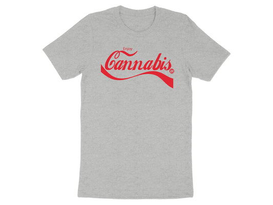Enjoy Cannabis T-shirt Graphic Tee Design