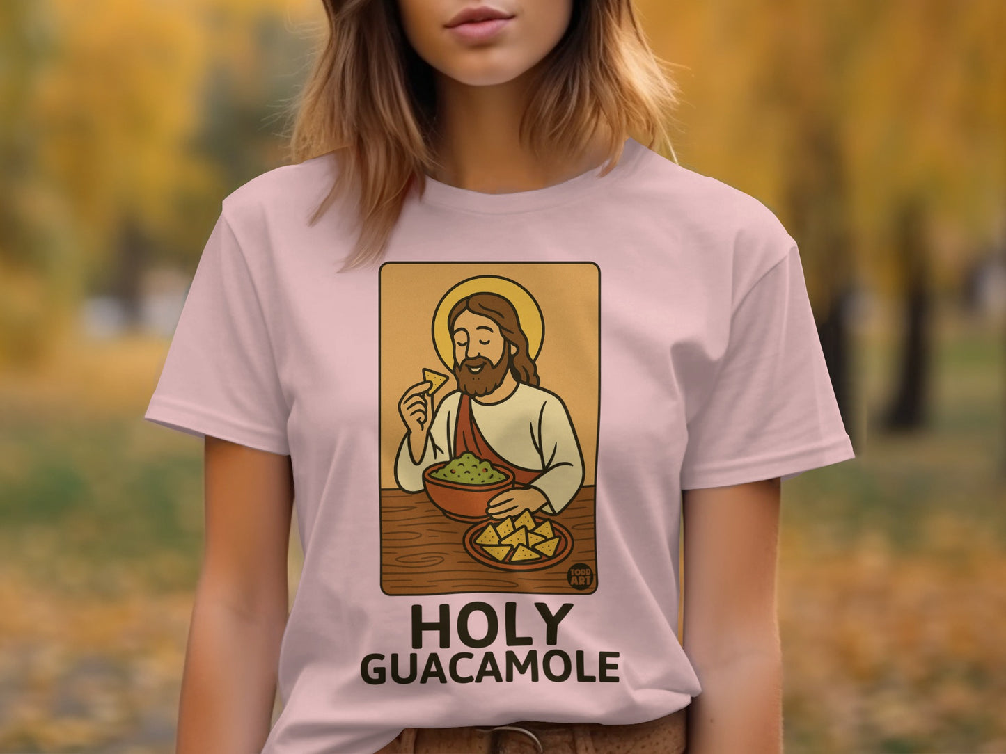 Holy Guacamole Funny Graphic Printed T-shirt product type